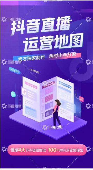 《抖音直播运营地图》直播4大节点，100+知识点-启程资源站