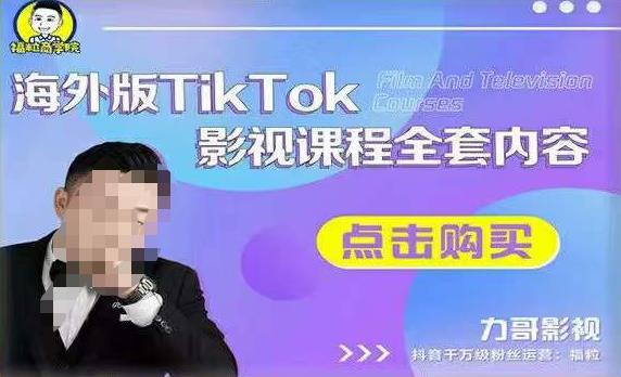 海外TikTok影视课程全套，从搭建渠道，到如何正确使用账号，到未来的变现渠道等-启程资源站