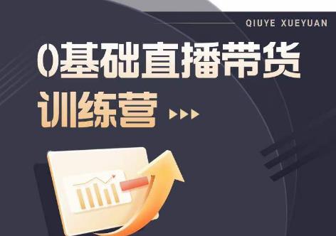 2023直播带货入门进阶运营实训课程，新手直播运营培训实操课-启程资源站